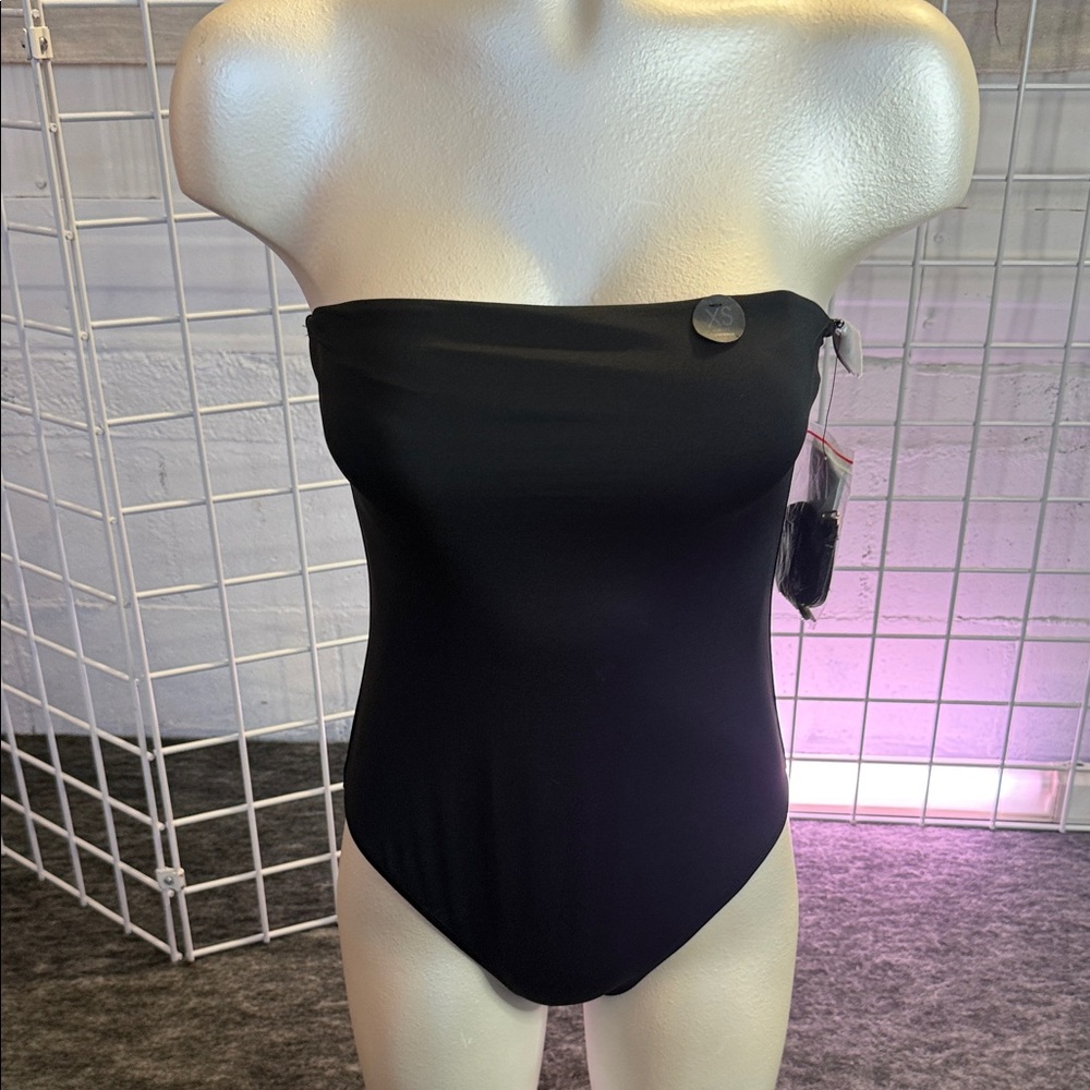 Cotton On Body Black Strapless One Piece